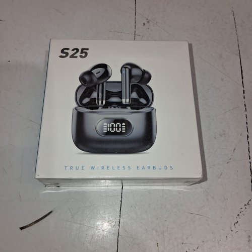 WIRELESS EARBUDS BLUETOOTH HEADPHONES - 5.4HIFI - BLACK (MODEL: S25) image 3