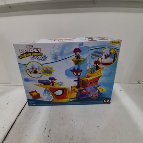 MARVEL SPIDEY AND HIS AMAZING FRIENDS WATER-WEBS WEBS AHOY BUBBLE PIRATE SHIP image 3