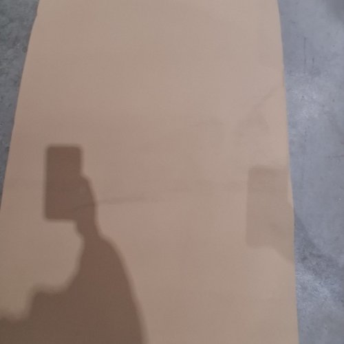 ONLYHE THICK YOGA MAT WITH CARRY HANDLES - 25" LENGTH - KHAKI image 3