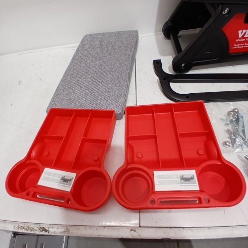 VEVOR MECHANICS STOOL - 4" WHEELS 330LBS CAP (MODEL- BLC9010) image 4
