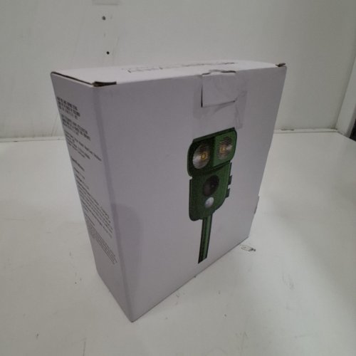 CUSBUS SOLAR-POWERED ULTRASONIC ANIMAL REPELLER - IP54 WATERPROOF - GREEN image 5