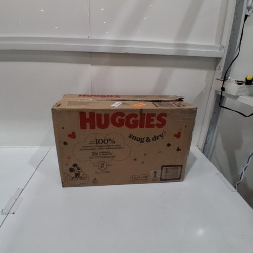 256PK HUGGIES SNUG AND DRY DIAPERS WITH TRIPLE LAYER PROTECTION - SIZE 1 image 2