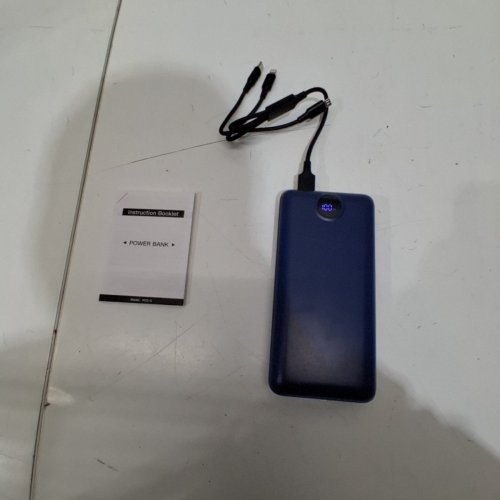 DIGITAL DISPLAY POWER BANK WITH CORD - BLUE (MODEL: PC5-5) image 4