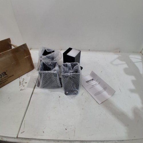 4PK VEVOR 4 X 4 POST ANCHOR BASE- 4" X 4" - BLACK (MODEL: QBLZ-4IN-4) image 2