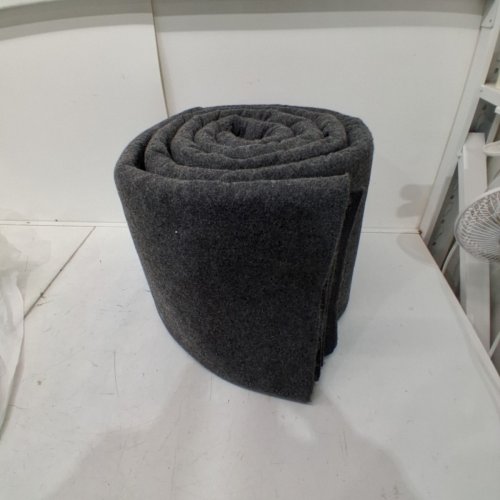 NON-SLIP DUAL SURFACE FELT CUSHION AND RUBBER AREA RUG PAD - 8FT 11" X 11FT 11" - GREY (MODEL: FRTRPTPRSKU6) image 3