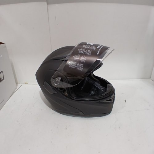 ILM MOTORCYCLE DUAL VISOR FLIP AND FULL FACE LIFT, DOT CERTIFIED - SMALL 55-57 CM - MATTE BLACK - (MODEL: ILM-902L) image 2