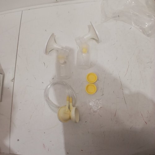 MEDELA SYMPHONY DOUBLE BREAST PUMPING KIT TO INITIATE BUILD AND MAINTAIN MILK SUPPLY - CLEAR/YELLOW (MODEL: 76099) image 2