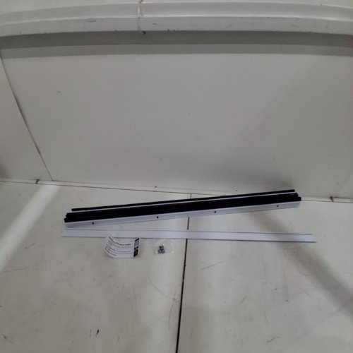 AVODAH HARDWARE ADJUSTABLE DOUBLE BUBBLE DOOR SWEEP FOR EXTERIOR DOORS - 32" - WHITE image 3