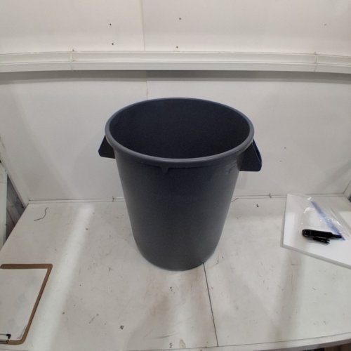 CARLISLE SPARTA BRONCO ROUND WASTE BIN - 20 GAL - GREY (MODEL: 841020) image 3