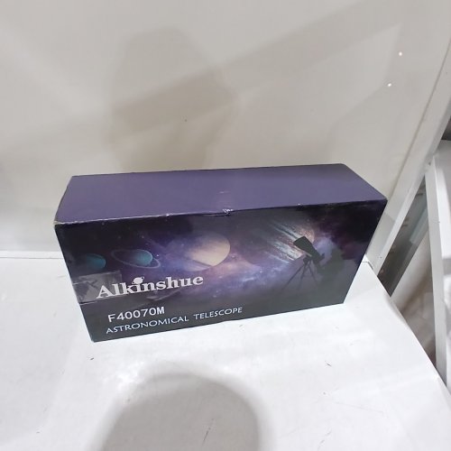 ALKINSHUE PORTABLE TRAVEL TELESCOPE FOR BEGINNERS & KIDS 70MM APERTURE 400MM REFRACTOR TELESCOPE - WHITE/BLACK (MODEL: F40070M) image 5