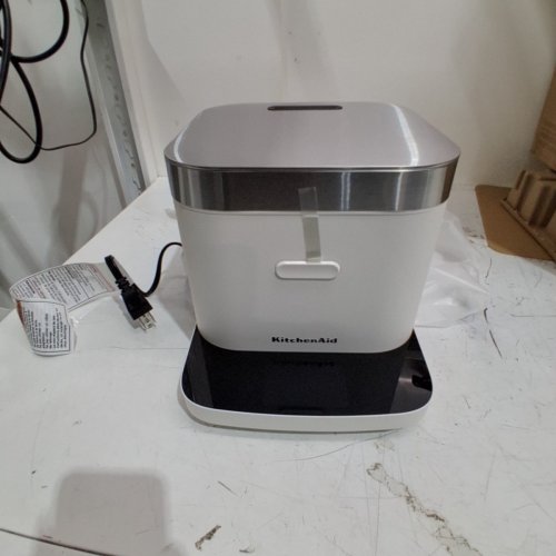 KITCHENAID COMPACT GRAIN & RICE COOKER WITH AUTOMATIC SENSING & IKNTERGRATED SCALE - 8 CUPS - WHITE/SILVER/BLACK (MODEL : KGC2154PL) image 2