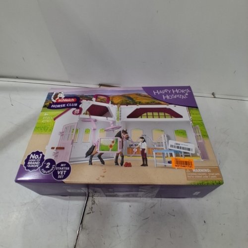 64PC SCHLEICH CLUB HAPPY HORSE HOSPITAL PLAYSET (MODEL: 42787) image 6