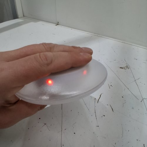 BUTTERFLY SOLAR FLOATING LIGHT - 2" - CLEAR/MULTICOLOR image 2