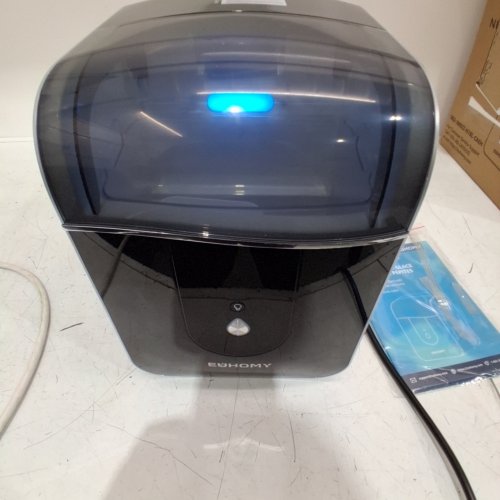EUHOMY PEARL L1 PRO NUGGET ICE MAKER - MAKES 33LB/DAILY - 1.1L CAP TANK - BLACK (MODEL: IM023-N1BL-CAEH) image 2