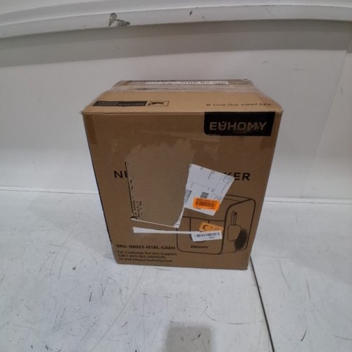 EUHOMY PEARL L1 PRO NUGGET ICE MAKER - MAKES 33LB/DAILY - 1.1L CAP TANK - BLACK (MODEL: IM023-N1BL-CAEH) image 7
