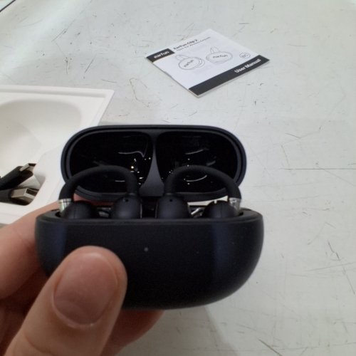 EARFUN CLIP 2 OPEN EAR BLUETOOTH EARBUDS/HEADPHONES-12MM- BLACK (MODEL: CW200) image 2