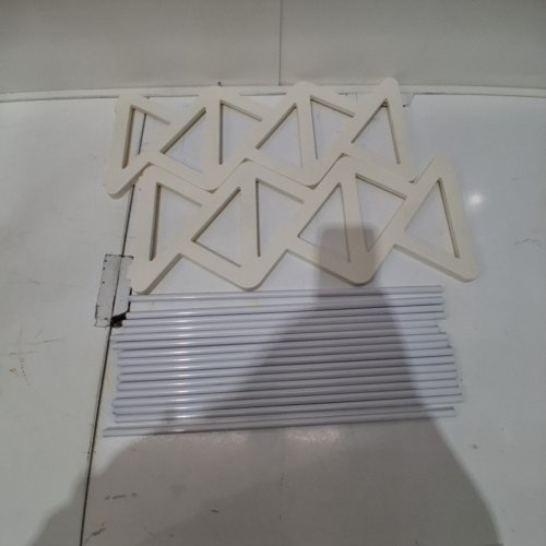 4-TIER TRIANGLE SHOE RACK - HOLDS 12-14 SHOES - WHITE (MODEL: EF04-45) image 2