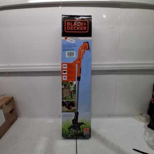 BLACK+DECKER STRING TRIMMER/EDGER - 10" - 20V - BLACK/ORANGE (MODEL: LST201) image 6