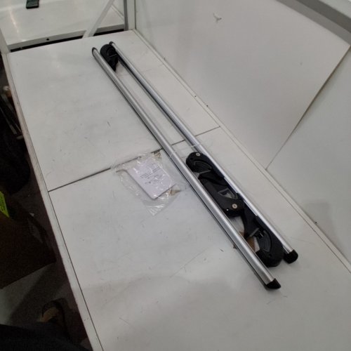 2PK MAXXHAUL ALUMINUM ROOF TOP CROSS BAR - 52" - 150LBS - SILVER/BLACK (MODEL: 50220) image 2