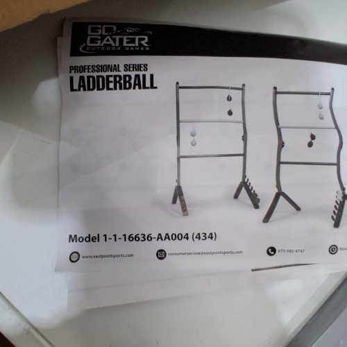 GO! GATER PREMIUM PROFESSIONAL SERIES LADDERBALL SET - 40" X 24" - GREEN/YELLOW (MODEL: ‎1-1-16636-DS/1-1-16636-AA004) image 2