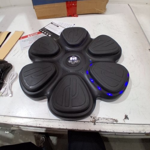 IMFIT MUSIC BOXING MACHINE WITH 9 MODES - INCLUDES BOXING GLOVES- BLUETOOTH- BLACK image 2