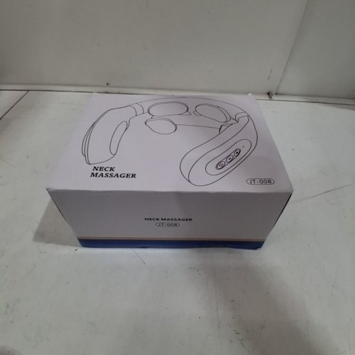 PORTABLE CERVICAL NECK MASSAGER - WHITE/GREY (MODEL: JT-008) image 4