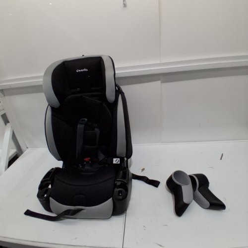 EVENFLO MAESTRO SPORT 2 - IN - 1 HARNESS BOOSTER CAR SEAT - 110LB MAX - GRANITE - (MODEL:34912203) image 3
