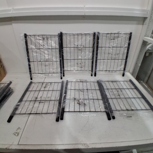 SAKUGI 5-TIER WIRE STORAGE SHELVING UNIT FOR - 1000LB CAPACITY - 33.1" X 12.6" X 72" - BLACK (MODEL: CA615) image 3