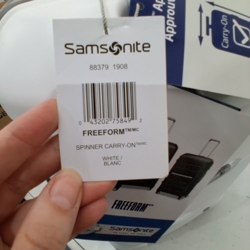 SAMSONITE FREEFORM HARDSIDE EXPANDABLE LUGGAGE CASE WITH DOUBLE SPINNER WHEELS - 21" - WHITE (MODEL: 88379-1041) image 2