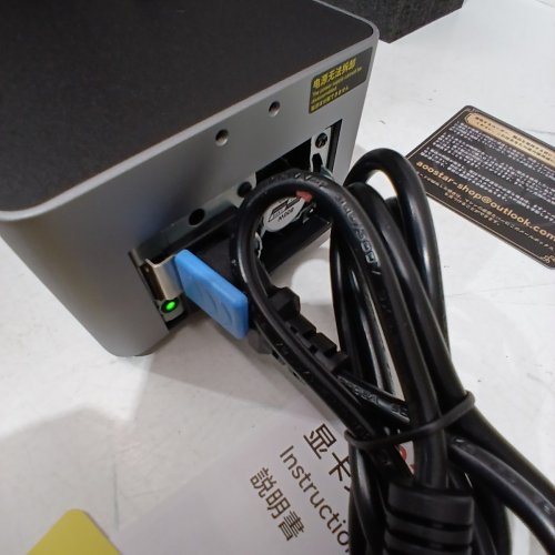 AOOSTAR DOCKING STATION - THUNDERBOLT 5 & OCULINK EGPU DOCK, 800W PSU, COMPATIBLE WITH WINDOWS 11 THUNDERBOLT 4/5/AND USB 4/4 V2 LAPTOPS & DEVICES - GRAY (MODEL: AG03) image 5