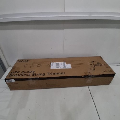 LITHELI BRUSHLESS STRING TRIMMER - 2 X 20 V - 14" - WHITE / BLACK (MODEL: EGT020061) image 6