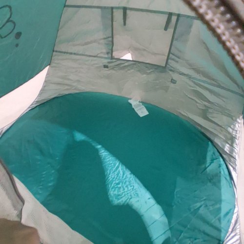 BBLÜV SUNKITÖ PORTABLE ANTI-UV POP-UP TENT WITH MOSQUITO NET - SPF 50 - BLUE/GREY (MODEL: B0135) image 3