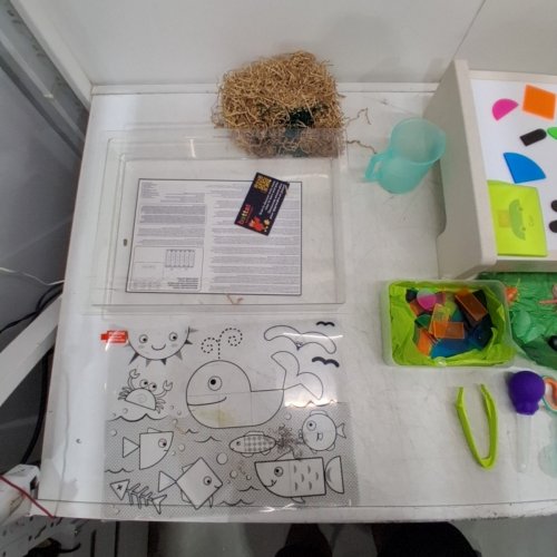 79PC BATTAT EDUCATION BRIGHT EXPLORER LIGHT BOX PLAYSET - WHITE/MULTICOLOR (MODEL: 235542) image 6