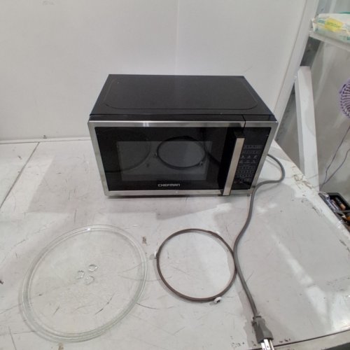 CHEFMAN 10 POWER LEVELS ECO MODE CHILD SAFETY LOCK COUNTERTOP MICROWAVE - 0.7 CU.FT - STAINLESS STEEL (MODEL: RJ55-SS-7-CK-CA) image 3