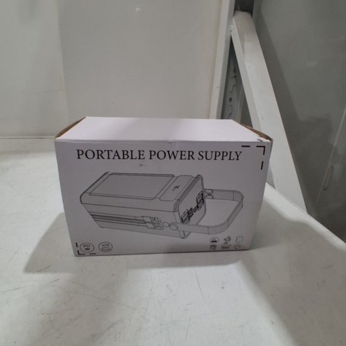 PGYOB MULTIFUNCTIONAL PORTABLE POWER STATION - 22.5W - BLACK/ORANGE (MODEL: P100S) image 5