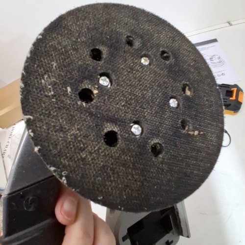 DEKO CORDLESS BRUSHLESS RANDOM ORBIT SANDER - 20V, 125 MM (MODEL: DKPROSA20VB1) image 4
