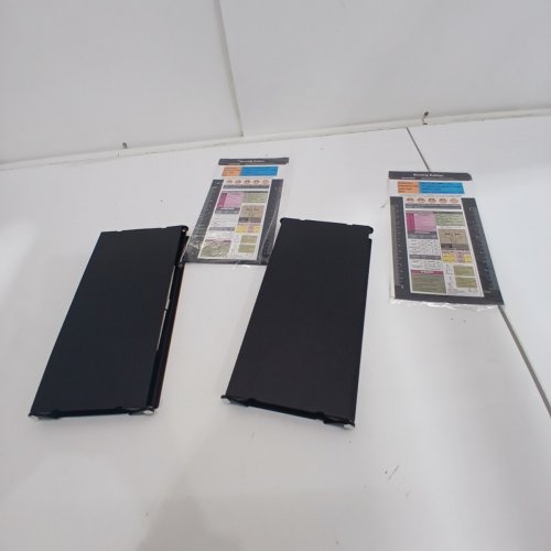 2PK HEAVY DUTY PORTABLE FOLDING NURSING CLIP-BOARDS WITH FACT SHEETS - BLACK image 3