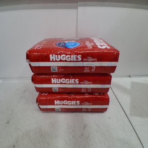 186PK HUGGIES LITTLE SNUGGLERS - SIZE 2 - 12LB TO 18LB - DISNEY WINNIE THE POOH image 3