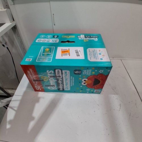 124PK PAMPERS BABY DRY ULTRA 3X PROTECTION -SIZE 6 image 2