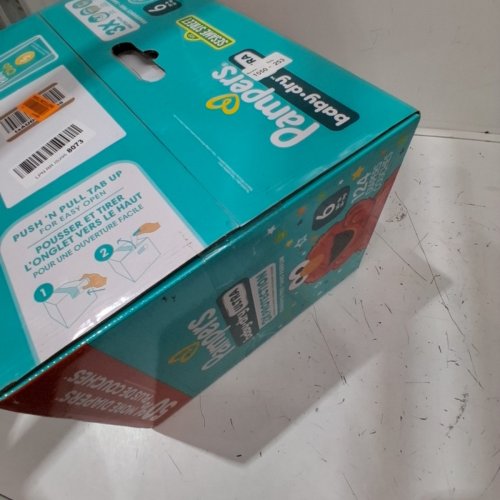 124PK PAMPERS BABY DRY ULTRA 3X PROTECTION -SIZE 6 image 3