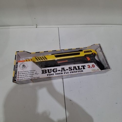 BUG-A-SALT 3.0 UPGRADED BUG SWATTER SALT GUN - YELLOW/BLACK image 5