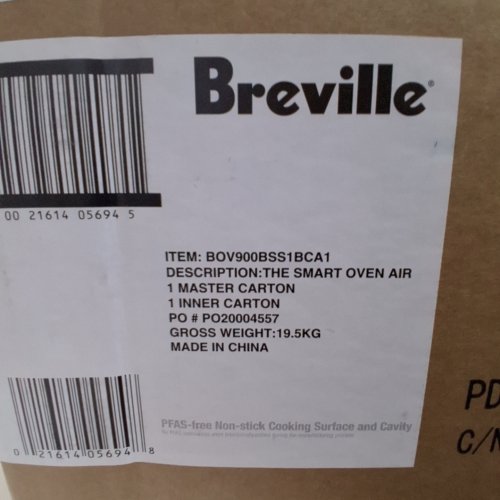 BREVILLE THE SMART OVEN AIR FRYER PRO WITH 13 COOKING FUNCTIONS - 1800W - 110V-120V - STAINLESS STEEL (ITEM: BOV900BSS1BCA1) image 2
