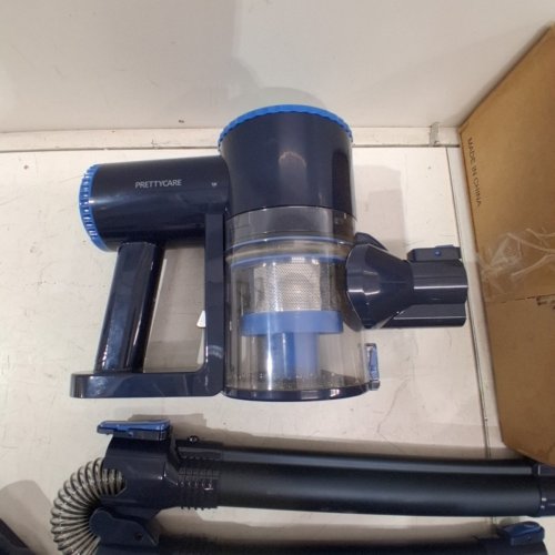PRETTYCARE CORDLESS MULTI FUNCTIONAL DOUBLE CYCLONE FILTER VACUUM CLEANER - 20KPA - BLUE (MODEL: W400) image 3