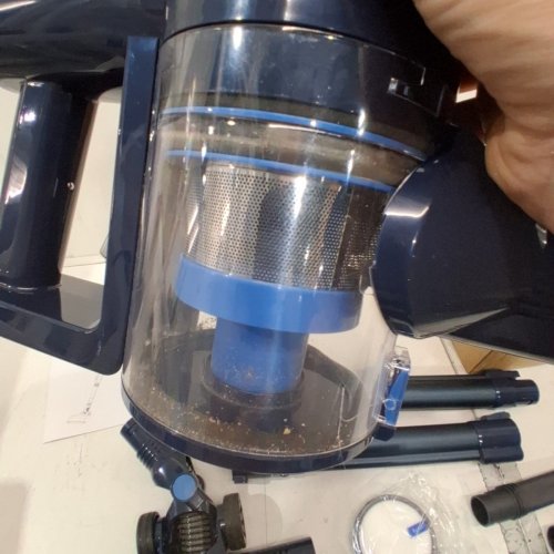 PRETTYCARE CORDLESS MULTI FUNCTIONAL DOUBLE CYCLONE FILTER VACUUM CLEANER - 20KPA - BLUE (MODEL: W400) image 4