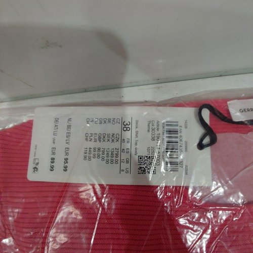 GERRY WEBER KNITTED LONG SLEEVE WITH POCKET - SIZE 8 / MEDIUM - PINK (STYLE : 190144-57003) image 3
