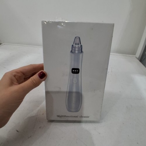 BLACKHEAD REMOVER PORE VACUUM WITH 3 ADJUSTABLE SUCTIONS - WHITE image 2