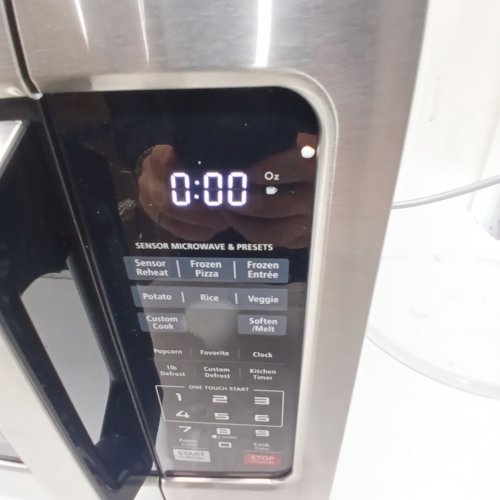 TOSHIBA COMPACT COUNTERTOP MICROWAVE OVEN - 1.2CU.FT - 1500W - STAINLESS STEEL (MODEL: ML-EM31P(SS)/CA) image 2
