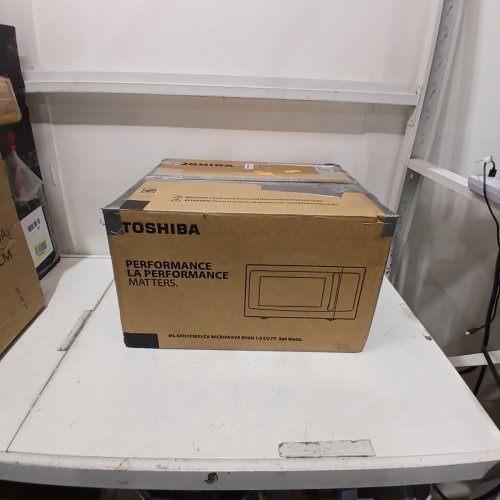 TOSHIBA COMPACT COUNTERTOP MICROWAVE OVEN - 1.2CU.FT - 1500W - STAINLESS STEEL (MODEL: ML-EM31P(SS)/CA) image 5