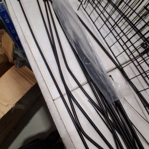 12PC GETLAY ANIMAL BARRIER GARDEN FENCE - 40" - BLACK image 3