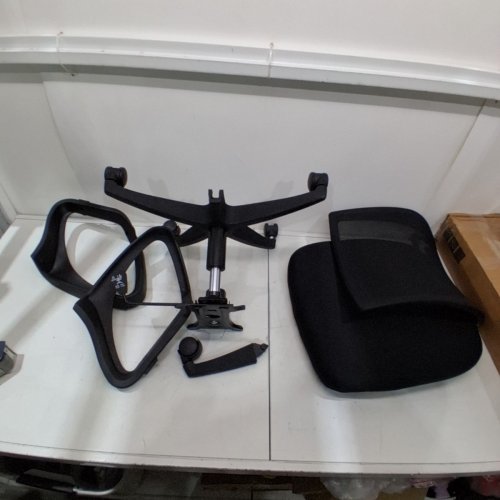 LENNOX FURNITURE ERGONOMIC OFFICE CHAIR - 37" - BLACK (MODEL: WH-5051BLACK) image 4